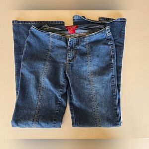Vintage 90s/Y2K Be Boo Women's Low Rise Split Hem Jeans Women's Size 7.